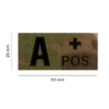 Kép 2/4 - Clawgear® A+ IR Patch - Vércsoportjelző (MultiCam®)
