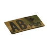 Clawgear® AB+ IR Patch - Vércsoportjelző (MultiCam®)