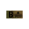 Kép 1/4 - Clawgear® B + IR Patch - Vércsoportjelző (MultiCam®)