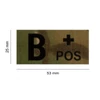 Clawgear® B + IR Patch - Vércsoportjelző (MultiCam®)