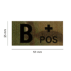 Kép 2/4 - Clawgear® B + IR Patch - Vércsoportjelző (MultiCam®)