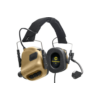 Kép 1/8 - Earmor® - M32 ELECTRONIC COMMUNICATION HEARING PROTECTOR - Aktív Hallásvédő Mikrofonnal (Coyote)