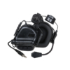 Kép 2/10 - Earmor® - Tactical Headset "M32H MOD3" with FAST Helmet Adapter - Aktív Hallásvédő Sisak Adapterrel (Black)
