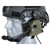 Kép 6/10 - Earmor® - Tactical Headset "M32H MOD3" with FAST Helmet Adapter - Aktív Hallásvédő Sisak Adapterrel (Foliage Green)