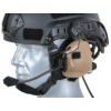 Kép 6/10 - Earmor® - Tactical Headset "M32H MOD3" with FAST Helmet Adapter - Aktív Hallásvédő Sisak Adapterrel (Coyote)
