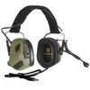 Earmor® - M32 PLUS ELECTRONIC COMMUNICATION HEARING PROTECTOR - Aktív Hallásvédő Mikrofonnal (Foliage Green) New 2024 Version
