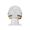 Kép 3/4 - Invadergear -  Steel Half Face Mask FAST Version - Airsoft Védőmaszk FAST (Tan)