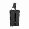 Tasmanian Tiger® -  SGL MAG POUCH BEL M4 MKII - Tárzseb (Black)