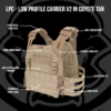 Kép 6/6 - Warrior Assault Systems® - LOW PROFILE CARRIER V2  Ladder Sides - Taktikai Mellény (Coyote Tan)