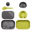 Wildo® CAMP-A-BOX® Complete - Lime / Dark Grey A - Étkészlet
