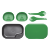 Kép 1/7 - Wildo® CAMP-A-BOX DUO® Light Green - Sugarcane - Étkészlet