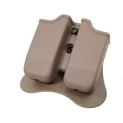 Amomax® -  Double Mag Pouch  - Pisztoly Dupla Tártartó P226 / M9 / CZ P-09 (Dark Earth)