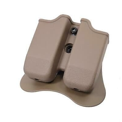 Amomax® -  Double Mag Pouch  - Pisztoly Dupla Tártartó for P226 / M9 / CZ P-09 (Dark Earth)