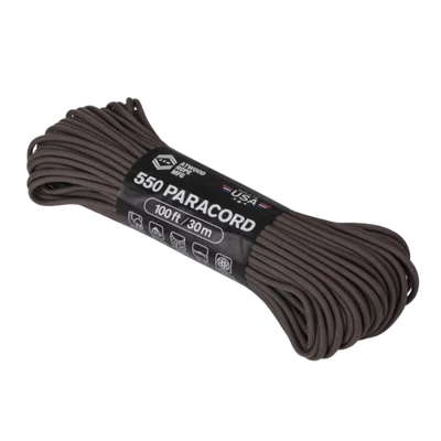 Atwood Rope -  550 PARACORD 4 MM 30M - Paracord Kötél (Brown)