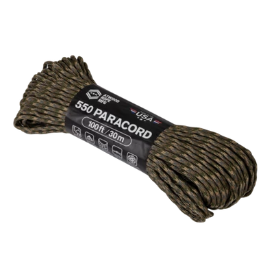 Atwood Rope -  550 PARACORD 4 MM 30M - Paracord Kötél (M Camouflage)