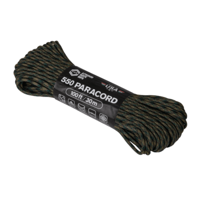 Atwood Rope -  550 PARACORD 4 MM 30M - Paracord Kötél (US Woodland)