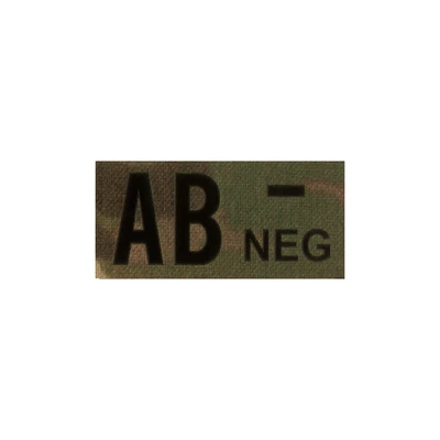 Clawgear® AB- IR Patch - Vércsoportjelző (MultiCam®)