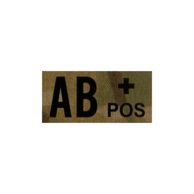 Clawgear® AB+ IR Patch - Vércsoportjelző (MultiCam®)