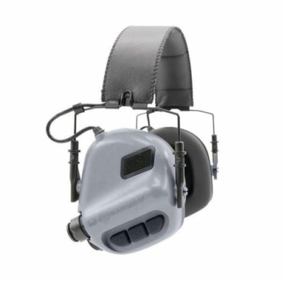 Earmor® - Hearing Protector M31 Tactical MOD3 - Aktív Hallásvédő (Grey)
