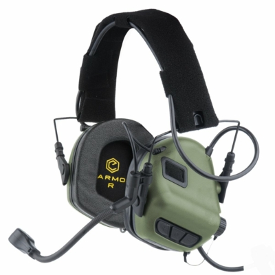 Earmor® - M32 ELECTRONIC COMMUNICATION HEARING PROTECTOR - Aktív Hallásvédő Mikrofonnal (Foliage Green)