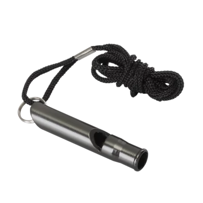 Helikon-Tex® -  Survival Whistle - Aluminum - Jelző Síp (Black)