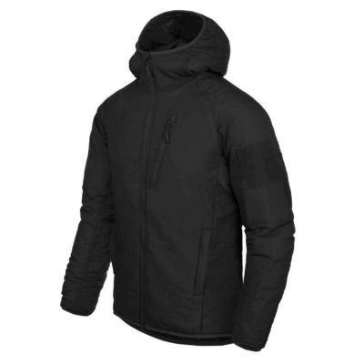 Helikon-Tex® -  WOLFHOUND Hoodie Jacket® - Climashield® Apex 67g  - Kapucnis Kabát (Black)