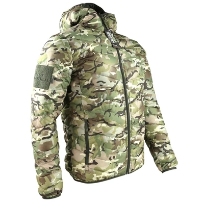Kombat Tactical® -  Xenon Jacket - Kifordítható Téli Kabát (British Terrain Pattern/Olive Green)