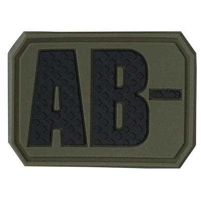 Mil-Tec - Vércsoportjelző AB- (OD Green)
