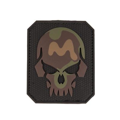 Mil-Tec® - CAMO PVC SKULL 3D PATCH - Felvarró (Camo)