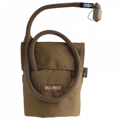 Source™ Kangaroo 1L Collapsible Canteen with Pouch (Coyote)