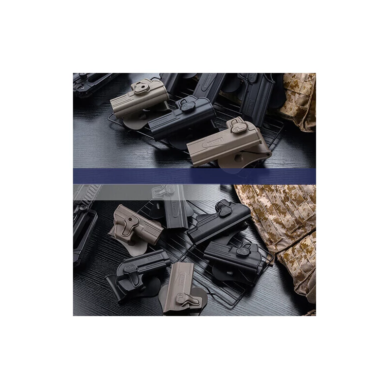 Amomax® -  Paddle Holster - Pisztolytartó CZ P-07/P-09 Jobb Kezes (Dark Earth)