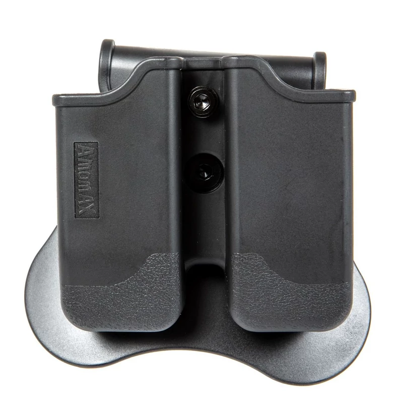 Amomax® -  Double Mag Pouch  - Pisztoly Dupla Tártartó P226 / M9 / CZ P-09 (Black)