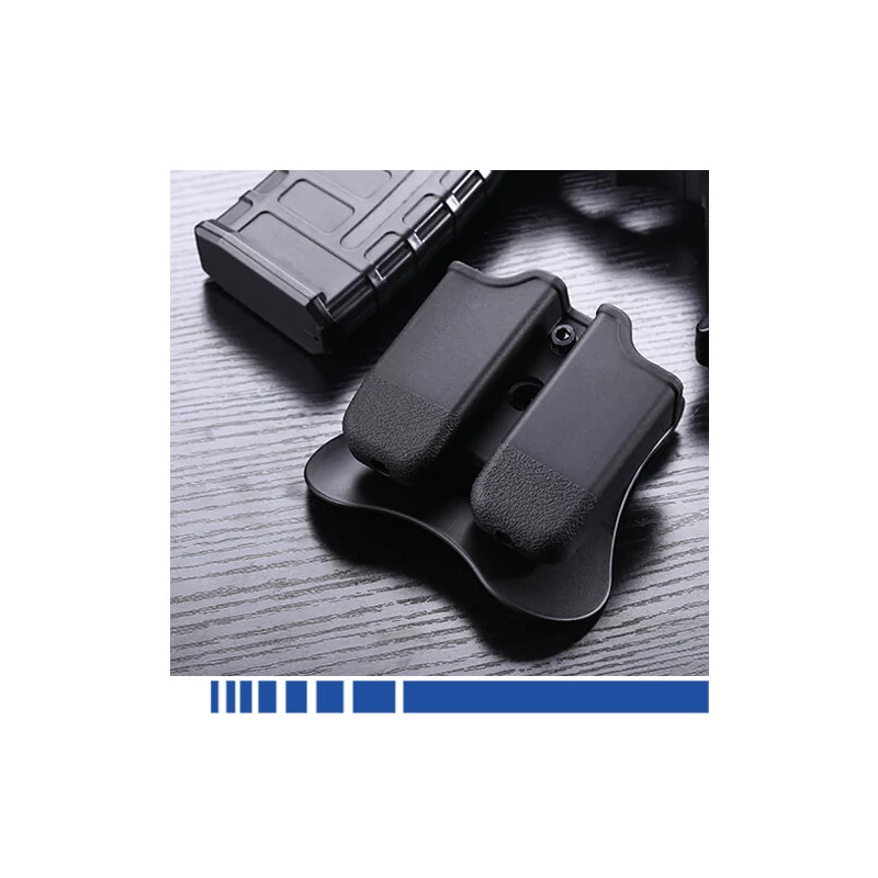 Amomax® -  Double Mag Pouch  - Pisztoly Dupla Tártartó P226 / M9 / CZ P-09 (Black)
