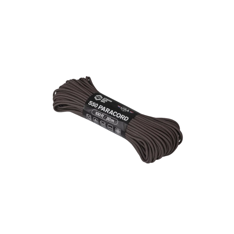 Atwood Rope -  550 PARACORD 4 MM 30M - Paracord Kötél (Brown)