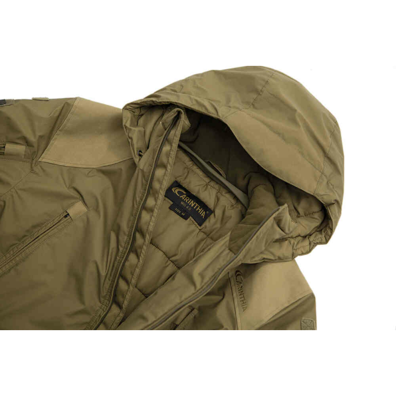 Carinthia® -  MIG 4.0 Jacket Multicam - Esővédő és Szélálló Téli Kabát (Coyote)