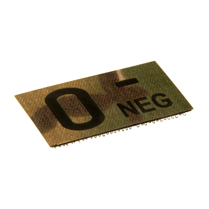 Clawgear® 0- IR Patch - Vércsoportjelző  (MultiCam®)