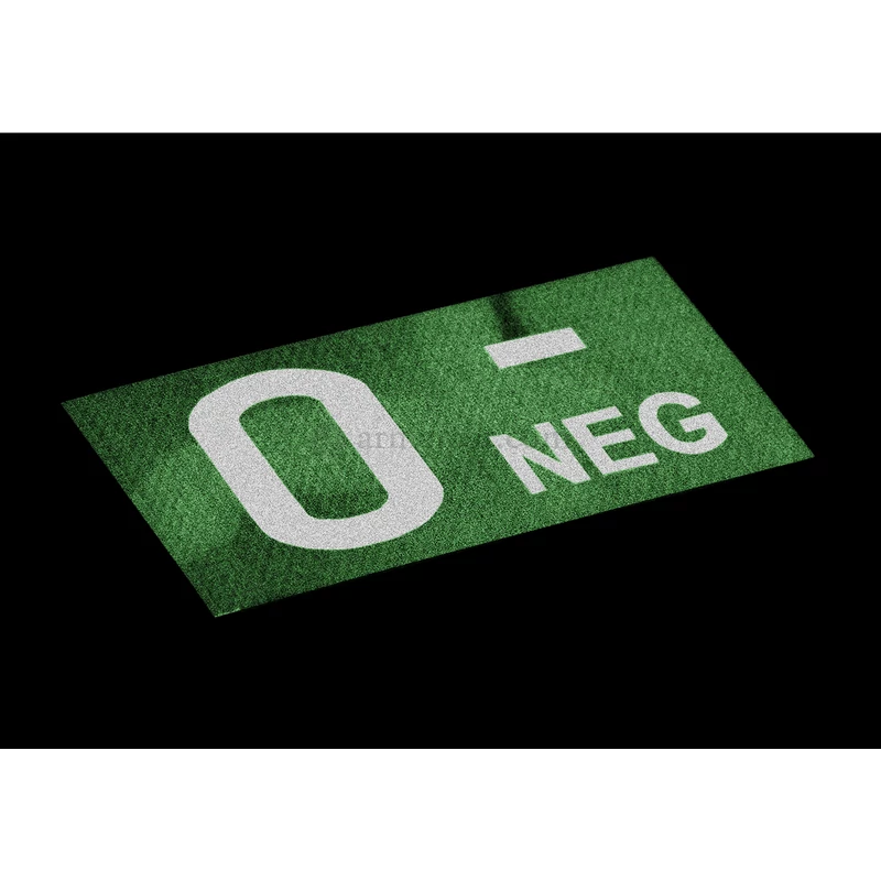 Clawgear® 0- IR Patch - Vércsoportjelző  (MultiCam®)