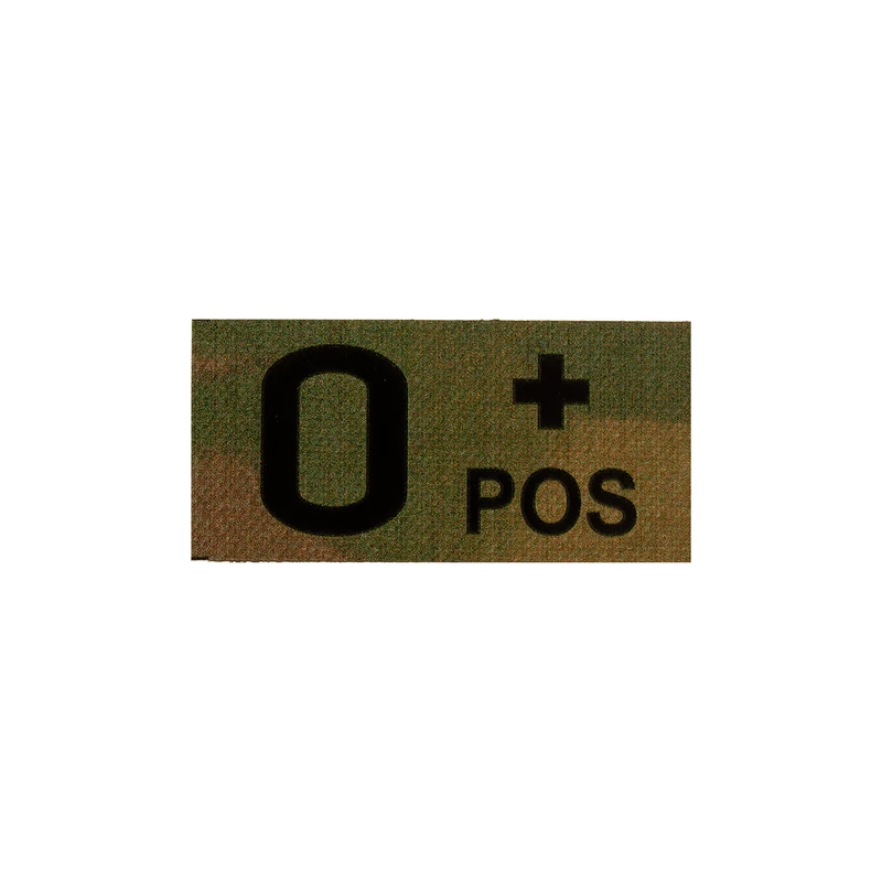 Clawgear® 0+ IR Patch - Vércsoportjelző (MultiCam®)