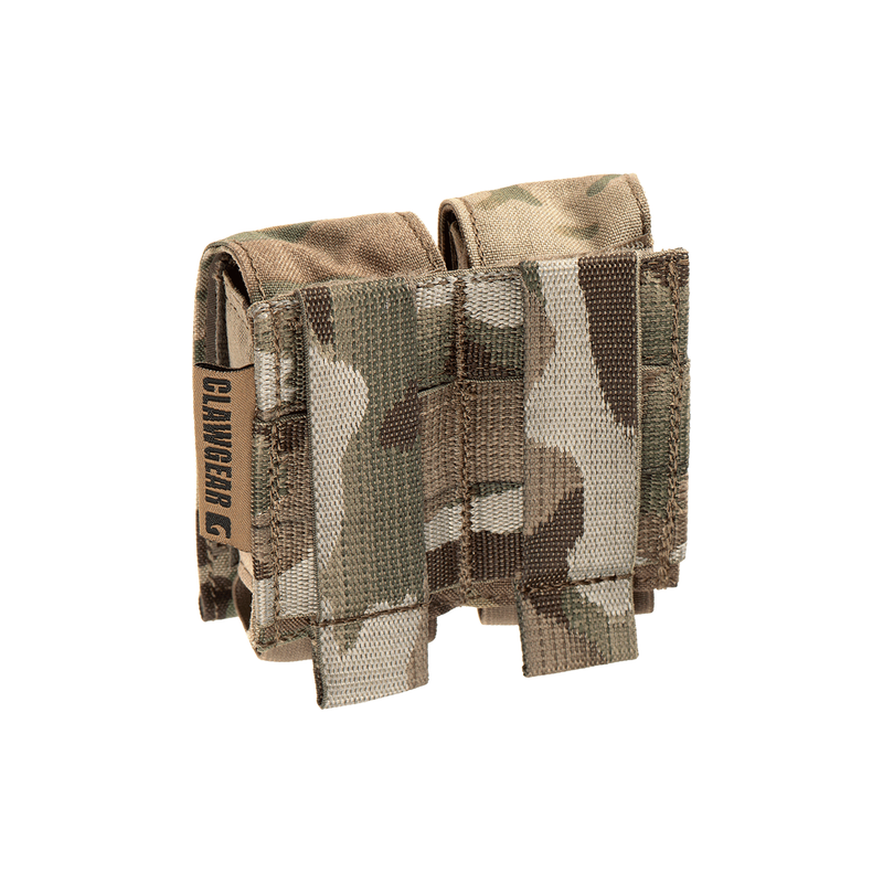 Clawgear® -  40MM DOUBLE POUCH CORE - 40 mm Dupla Gránáttartó (MultiCam®)