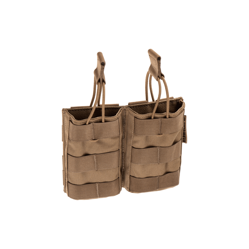 Clawgear® -  5.56mm Open Double Mag Pouch Core - Dupla 5.56mm MOLLE Tártartó Zseb (Coyote)