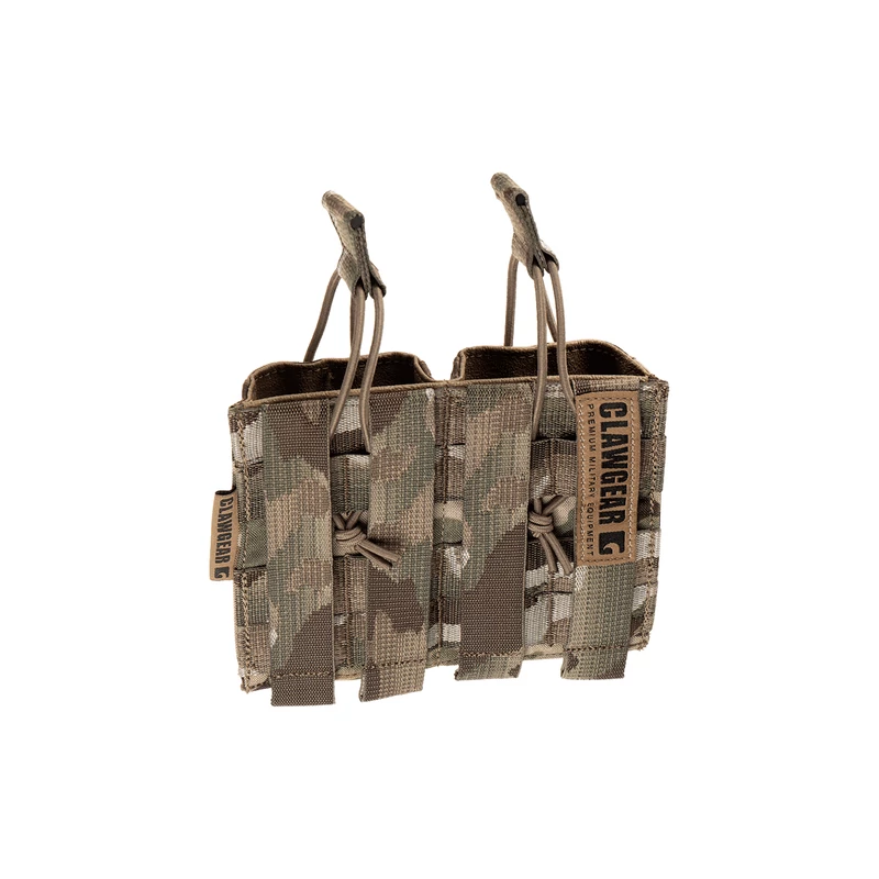 Clawgear® -  5.56mm Open Double Mag Pouch Core - Dupla 5.56mm MOLLE Tártartó Zseb (MultiCam®)