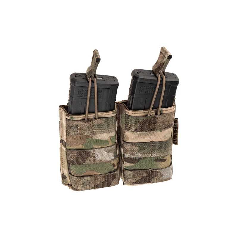 Clawgear® -  5.56mm Open Double Mag Pouch Core - Dupla 5.56mm MOLLE Tártartó Zseb (MultiCam®)