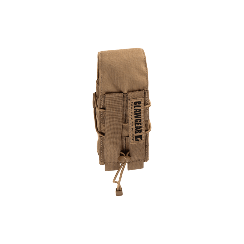 Clawgear® -  5.56MM SINGLE MAG STACK FLAP POUCH CORE - 5.56mm Tártartó Zseb (Coyote)