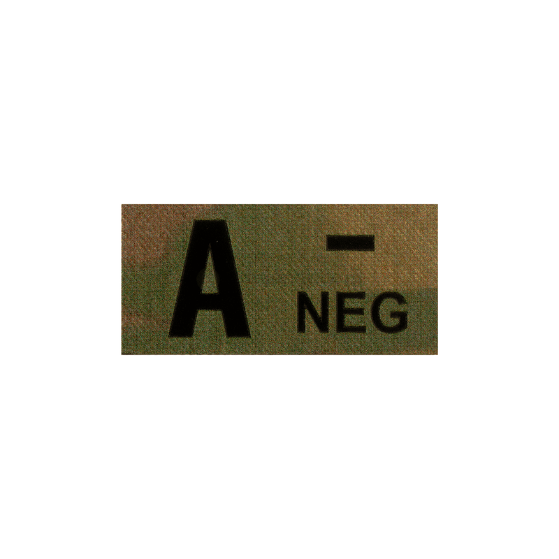 Clawgear® A- IR Patch - Vércsoportjelző (MultiCam®)