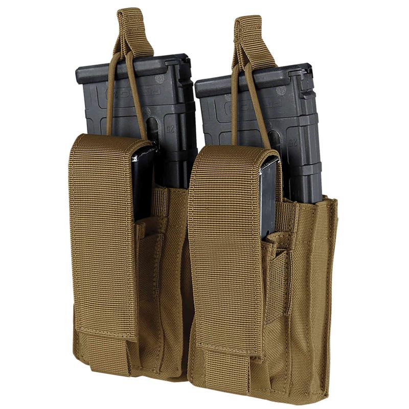 Condor® -  DOUBLE KANGAROO MAG POUCH - GEN II - Karabély És Pisztoly Tártartó Zseb (Coyote)