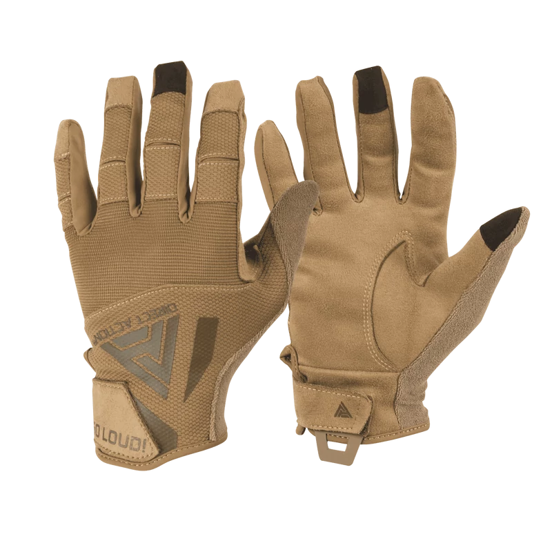 Direct Action® -  Hard Gloves - Taktikai Kesztyű (Coyote Brown)