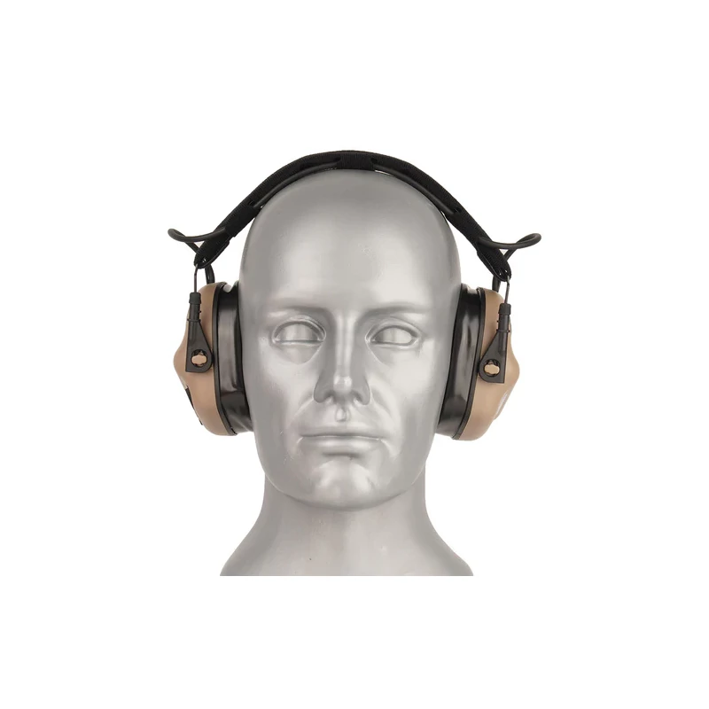 Earmor® - M31 PLUS ELECTRONIC COMMUNICATION HEARING PROTECTOR - Aktív Hallásvédő (Black) New 2024 Version