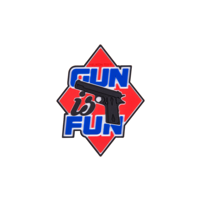 Helikon-Tex® -  Gun is Fun PATCH - PVC Felvarró