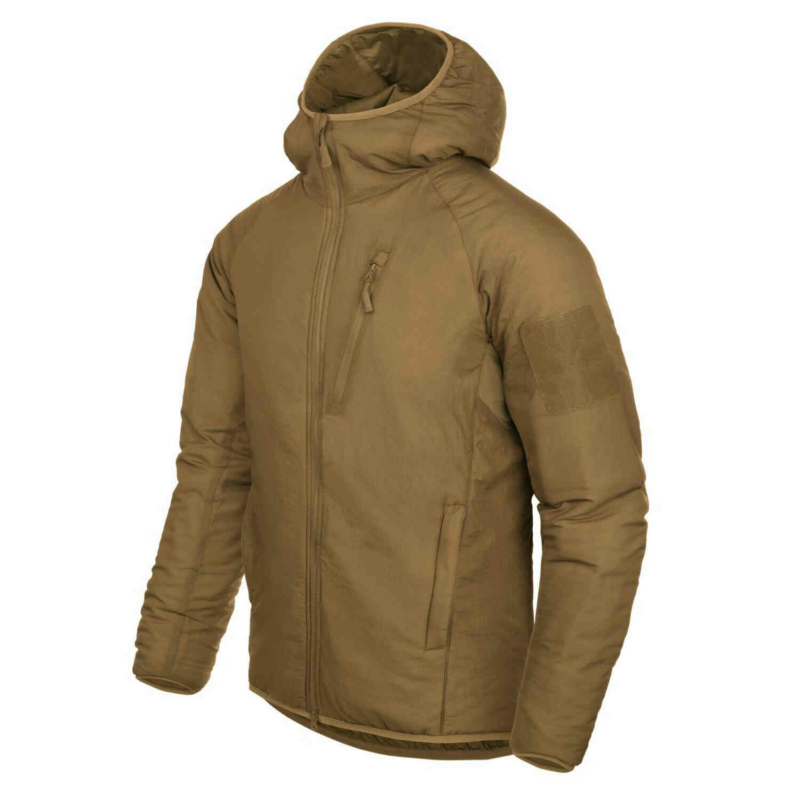 Helikon-Tex® -  WOLFHOUND Hoodie Jacket® - Climashield® Apex 67g  - Kapucnis Kabát (Coyote Brown)