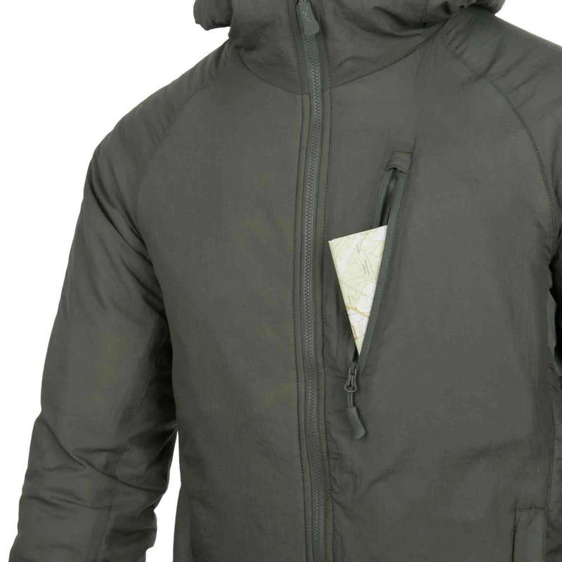 Helikon-Tex® -  WOLFHOUND Hoodie Jacket® - Climashield® Apex 67g  - Kapucnis Kabát (Coyote Brown)